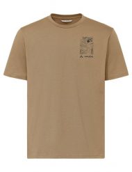 Koszulka funkcyjna M Spirit T-Shirt II. Brązowe t-shirty męskie Vaude, l, bez wzorów, z materiału, bez kołnierzyka. Za 159.00 zł.
