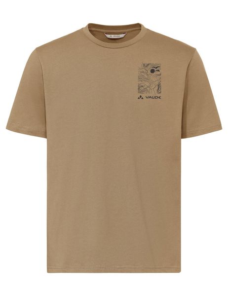 Koszulka funkcyjna M Spirit T-Shirt II. Brązowe t-shirty męskie Vaude, l, bez wzorów, z materiału, bez kołnierzyka. Za 159.00 zł.