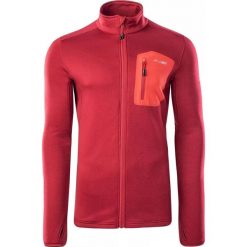 Bluza sportowa męska Elbrus EMINO POLARTEC. Czerwone bluzy bez kaptura męskie ELBRUS, bez wzorów, sportowe, bez kołnierzyka, bez ramiączek. Za 328.36 zł.
