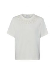 Marie Lund Koszulka Kobiety Bawełna (100%) biały, XXL. Białe t-shirty damskie Marie Lund, xxl, bez wzorów, z bawełny, bez kołnierzyka. Za 99.95 zł.
