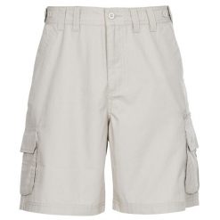 Trespass Gally - Męskie spodenki Mushroom. Brązowe szorty męskie Trespass, bez kołnierzyka. Za 277.99 zł.