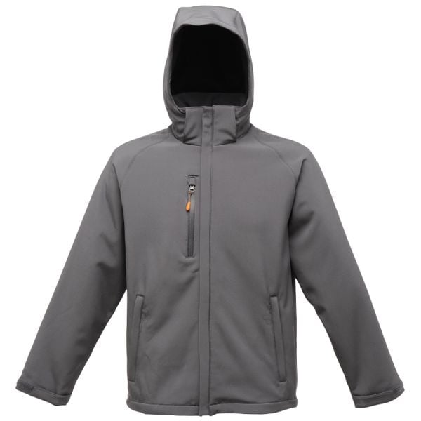 Męski Softshell Repeller Professional. Szare kurtki softshell damskie Regatta, m, bez wzorów, z softshellu, bez kaptura. Za 409.99 zł.