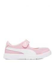 Puma Baleriny C-Courtflex V3 Lina V PS 40057802 Różowy. Czerwone baleriny dziewczęce Puma, bez wzorów, z materiału. Za 169.99 zł.