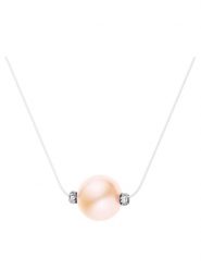 DYAMANT Naszyjnik z perłą - dł. 42 cm rozmiar: onesize. Czerwone naszyjniki damskie DYAMANT. Za 173.99 zł.