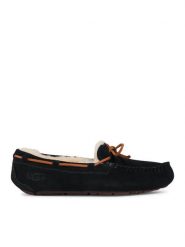 Ugg Kapcie W Dakota 1107949 Czarny. Czarne kapcie damskie Ugg, ze skóry. Za 539.99 zł.