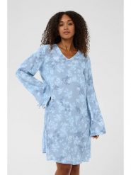 Cream Sukienka w kolorze błękitnym rozmiar: 42. Niebieskie sukienki damskie Cream, na co dzień, bez wzorów, z wiskozy, bez kołnierzyka, bez ramiączek, midi, proste. Za 126.99 zł.