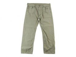 Levi Strauss spodnie męskie 505 regular beżowe. Brązowe spodnie materiałowe męskie Levi's, bez wzorów, z jeansu, klasyczne. Za 106.46 zł.