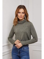 Joséfine Koszulka "Dibala" w kolorze khaki rozmiar: M. Brązowe t-shirty damskie Joséfine, m, bez wzorów, z kaszmiru, bez kołnierzyka. Za 130.99 zł.