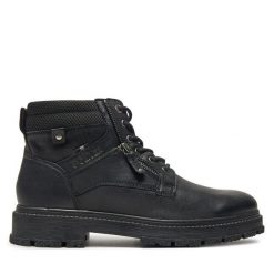 Trapery s.Oliver. Czarne buty zimowe męskie S.Oliver, bez zapięcia. Za 379.99 zł.