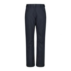 Spodnie narciarskie dla kobiet CMP. Brązowe spodnie materiałowe damskie CMP, bez wzorów, sportowe. Za 436.80 zł.