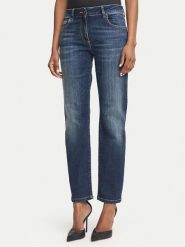 Elisabetta Franchi Jeansy PJ-25N-66E2-V340 Granatowy Straight Leg. Niebieskie jeansy damskie Elisabetta Franchi. Za 1,459.00 zł.