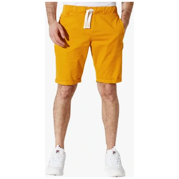 Confront Szorty Cnf Basic Shorts , żółty, rozmiar L. Żółte szorty męskie Confront, bez wzorów, z bawełny, wakacyjne. W wyprzedaży za 79.99 zł.