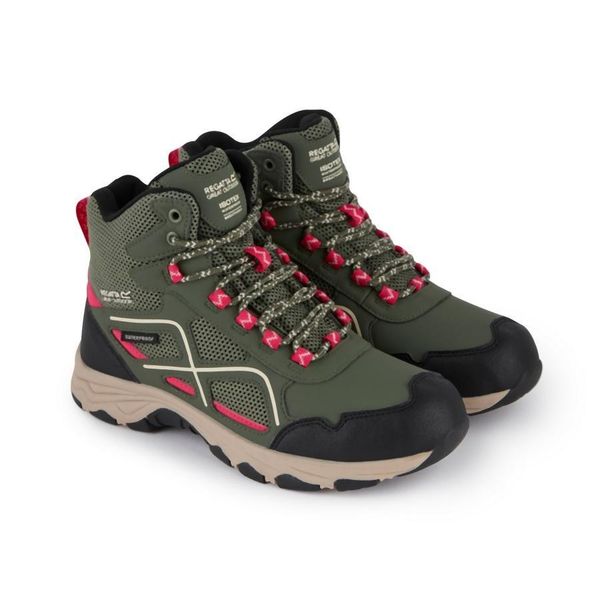 Damskie buty trekkingowe Regatta Vendeavour. Zielone obuwie trekkingowe damskie Regatta. Za 231.99 zł.