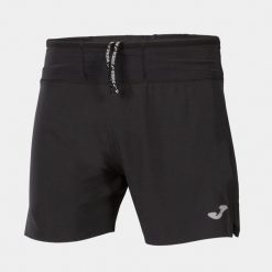Spodenki do biegania męskie Joma R-combi. Czarne szorty męskie Joma, bez kołnierzyka. W wyprzedaży za 196.70 zł.