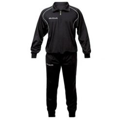 Dres treningowy męski bluza spodnie Givova Cipro. Czarne bluzy bez kaptura męskie Givova, m, z dresówki. Za 102.43 zł.