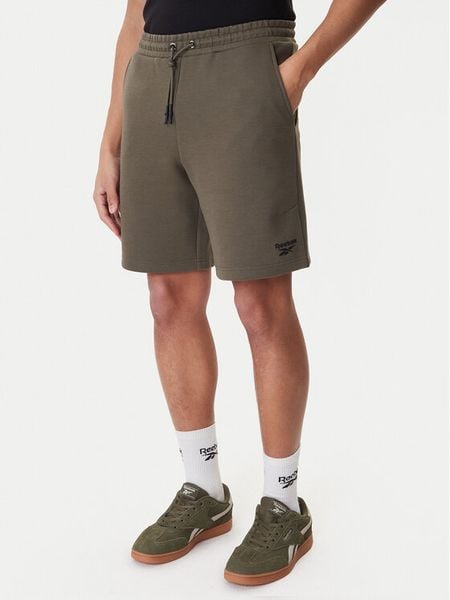 Reebok Szorty sportowe Armstrong RK25546CCM Zielony Regular Fit. Zielone szorty męskie Reebok, m, z bawełny. Za 179.99 zł.