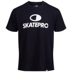 Odzież T-shirts unisex SkatePro Koszulka - M - Black. Biała bluzki damskie SKATEPRO, m, bez wzorów, z materiału, bez kołnierzyka. Za 119.99 zł.