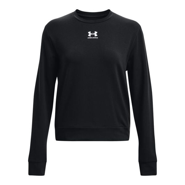 Damska bluza z kołnierzem typu crew neck Under Armour Rival. Białe bluzy bez kaptura damskie Under Armour, xs, bez wzorów, z polaru, bez ramiączek, bez kaptura. W wyprzedaży za 201.20 zł.