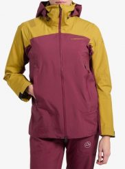 Kurtka z membraną damska La Sportiva Alpine Guide GTX Perfomance Jacket. Czerwone kurtki damskie La Sportiva, l, bez wzorów, z gore-texu, bez kaptura. Za 1,891.99 zł.