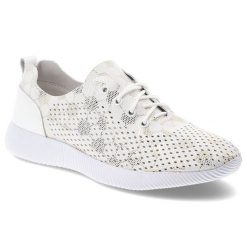 Półbuty damskie Artiker, skóra naturalna perforowana cholewka sznurowane lekka elastyczna podeszwa sportowy fason, białe, 58C0156. Białe półbuty damskie Artiker, bez wzorów, ze skóry, sportowe, bez obcasa. Za 209.00 zł.