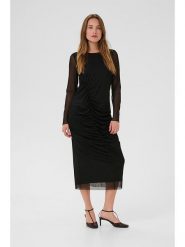 CULTURE Sukienka w kolorze czarnym rozmiar: S. Czarne sukienki damskie Culture, s, bez wzorów, bez kołnierzyka, bez ramiączek, midi. Za 130.99 zł.