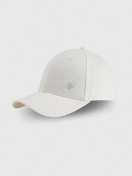 4F Czapka w kolorze kremowym rozmiar: XS/S. Brązowe czapki męskie 4f, bez wzorów, z bawełny, sportowe. Za 57.06 zł.