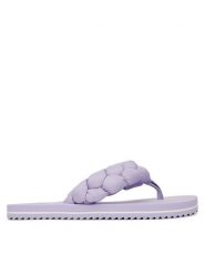 Tommy Jeans Japonki Braided Thong Beach Sandal EN0EN02877 Fioletowy. Fioletowe klapki damskie Tommy Jeans, bez wzorów, z jeansu, bez obcasa. Za 199.99 zł.
