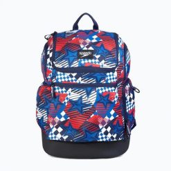 Plecak sportowy szkolny unisex Speedo Teamster 2.0. Niebieskie plecaki damskie Speedo, bez wzorów, z materiału, sportowe. Za 259.00 zł.
