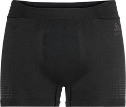 Bokserki męskie Odlo Boxer PERFORMANCE SPORTS WARM ECO. Czarne szorty sportowe męskie Odlo, m, z elastanu, do biegania. Za 219.99 zł.