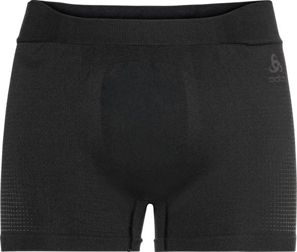 Bokserki męskie Odlo Boxer PERFORMANCE SPORTS WARM ECO. Czarne bokserki męskie Odlo, bez wzorów, z elastanu. Za 219.99 zł.