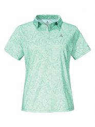 Schöffel Koszulka funkcyjna polo "Todra" w kolorze miętowym rozmiar: 36. Zielone bluzki sportowe damskie Schöffel, bez wzorów, z materiału, bez ramiączek. Za 127.65 zł.
