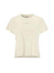 Craft Hypervent Tee W – Oddychająca koszulka treningowa – Tofu. Białe t-shirty damskie Craft, xl, bez wzorów, z jersey, bez kołnierzyka. Za 240.50 zł.