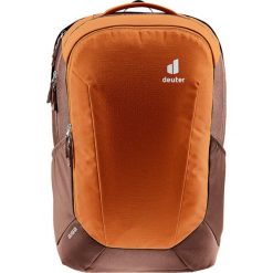 Plecak miejski Deuter Giga - chestnut/umbra. Brązowe plecaki damskie Deuter, bez wzorów. Za 403.99 zł.