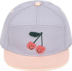 Czapka Lassig Czapka z Daszkiem Little Gang Cherry 1-2 lata fioletowy. Czerwone czapki dziecięce Lassig, z aplikacjami, z bawełny. Za 85.00 zł.