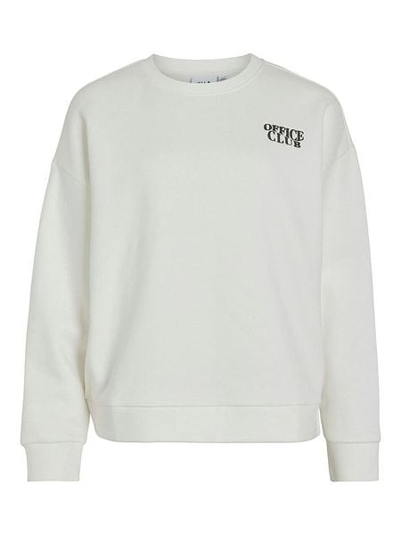 Vila Bluza "Vimaldea" w kolorze jasnoszarym rozmiar: XL. Szare bluzy bez kaptura damskie Vila, xl. Za 126.99 zł.