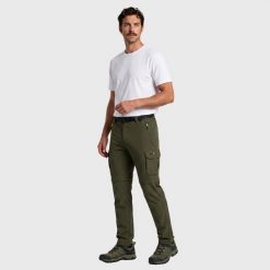 Spodnie trekkingowe męskie SNX Performance 2w1. Zielone szorty męskie Aulp, na lato, bez wzorów, z elastanu. Za 449.99 zł.