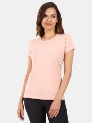 Kilpi Koszulka "Promo" w kolorze jasnoróżowym rozmiar: 38. Różowe t-shirty damskie Kilpi, bez wzorów, bez kołnierzyka. Za 60.99 zł.