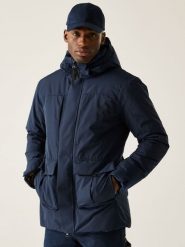 Regatta Kurtka zimowa "Marron" w kolorze granatowym rozmiar: XL. Niebieskie kurtki męskie Regatta, na zimę, xl, bez wzorów, bez kaptura. Za 352.43 zł.
