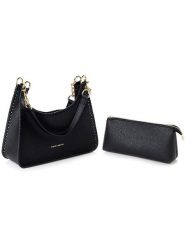 Vince Camuto Torebka "Procida" w kolorze czarnym - 34 x 17 x 13 cm rozmiar: onesize. Czarne torebki klasyczne damskie Vince Camuto, bez wzorów, z materiału, bez dodatków. Za 158.10 zł.