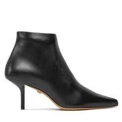Botki Max Mara. Czarne botki damskie Max Mara, bez obcasa, na szpilce, bez zapięcia. Za 4,219.00 zł.