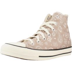Buty CONVERSE A19183C Beżowy. Brązowe obuwie treningowe damskie Converse, na fitness i siłownię. Za 320.99 zł.