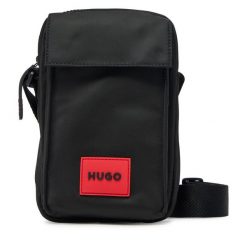 Saszetka HUGO. Czarne saszetki męskie Hugo. Za 199.99 zł.