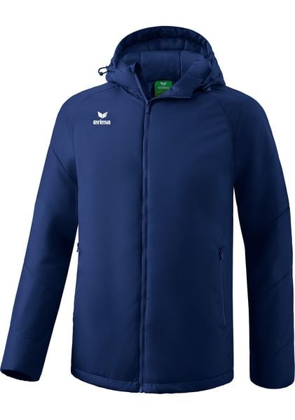 Kurtka zimowa Erima Team. Niebieskie kurtki damskie Erima, na zimę, m, bez wzorów, z materiału, z kapturem. Za 327.70 zł.