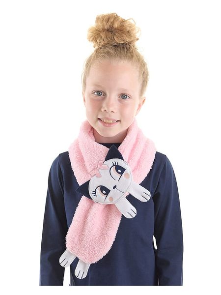 Denokids Szal "Cat" w kolorze jasnoróżowym rozmiar: onesize. Różowe szaliki dziecięce Denokids, bez ramiączek. Za 56.93 zł.