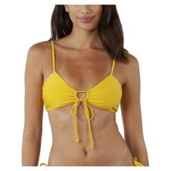 Damski top bikini Barts Isla Bow Tie. Żółte bikini damskie Barts, bez wzorów. Za 179.00 zł.