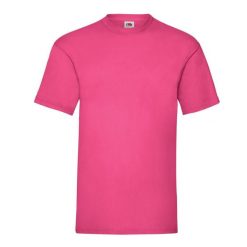 Koszulka Unisex Dla Dorosłych Valueweight. Czerwone bluzki damskie Fruit of the Loom, xl, bez wzorów, sportowe, bez kołnierzyka, bez ramiączek. Za 35.99 zł.