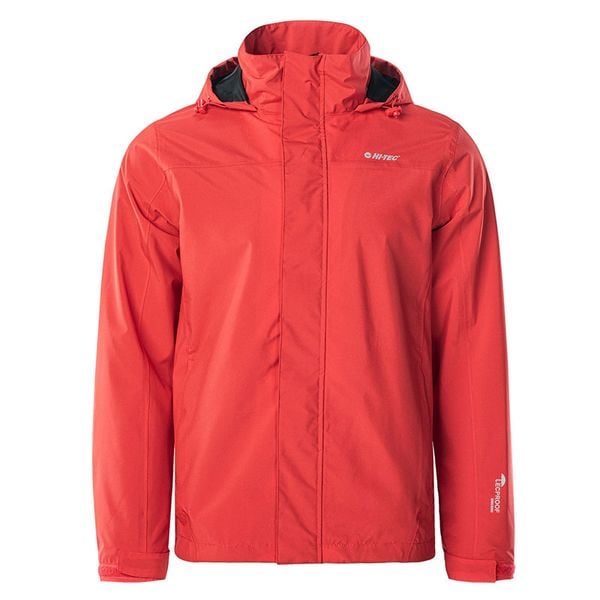 Kurtka męska Softshell Hi-Tec Oscar - czerwona, Rozmiar L. Czerwone kurtki męskie Hi-tec, l, bez wzorów, z materiału, biznesowe, bez kaptura. Za 149.99 zł.