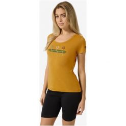 Koszulka damska SUPER.NATURAL W Surfing Flowers Tee. Żółte t-shirty damskie Super.natural, m, bez wzorów, z materiału, bez kołnierzyka. Za 339.99 zł.