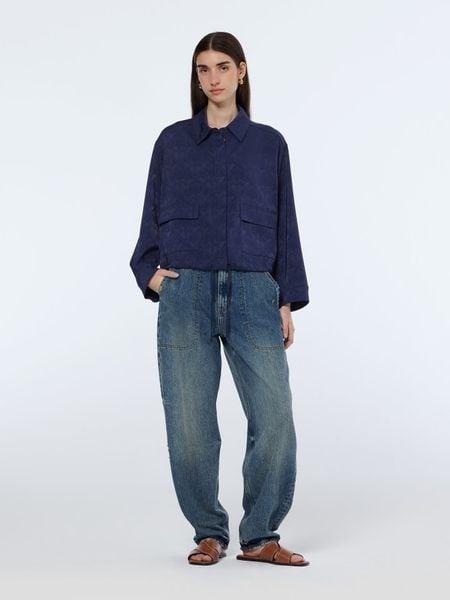 Scotch & Soda Kurtka koszulowa w kolorze granatowym rozmiar: 38. Niebieskie kurtki damskie Scotch & Soda, bez wzorów, bez kaptura. Za 209.33 zł.