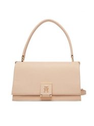 Tommy Hilfiger Torebka Th Monogram Pebble Grain Crossbody Bag AW0AW17216 Różowy. Czerwone torebki klasyczne damskie Tommy Hilfiger, bez wzorów, ze skóry, bez dodatków. Za 649.99 zł.